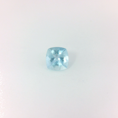 0.45 carat BLUE Cushion Aquamarine (1)