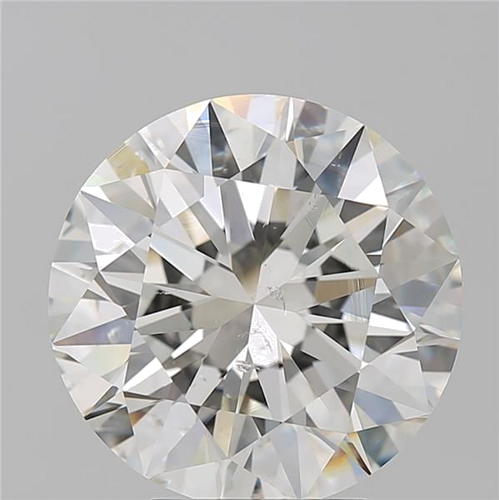 5.06 carat J-SI2 Excellent cut Natūralus Round Deimantas (1)