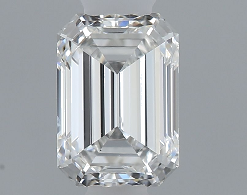 0.4 carat E-SI1 Natūralus Emerald Deimantas (1)