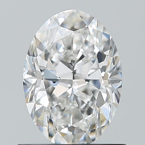 0.9 carat F-VS2 Natūralus Oval Deimantas (1)
