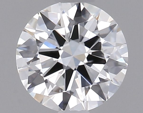 0.4 carat F-VVS2 Very Good cut Natūralus Round Deimantas (1)