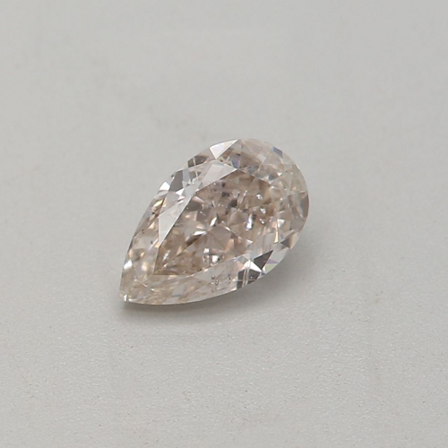 0.31 carat Light Pinkish Brown-SI2 Natūralus Pear Deimantas (1)