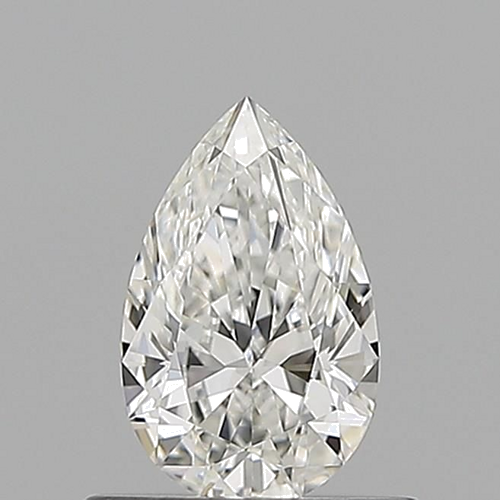 0.5 carat F-VVS1 Natūralus Pear Deimantas (1)