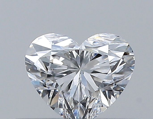 0.3 carat D-VVS2 Natūralus Heart Deimantas (1)