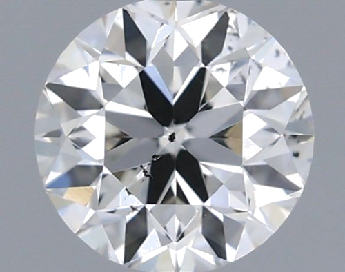 0.5 carat I-SI2 Fair cut Natūralus Round Deimantas (1)