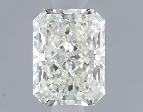 0.47 carat J-VVS2 Natūralus Radiant Deimantas (1)