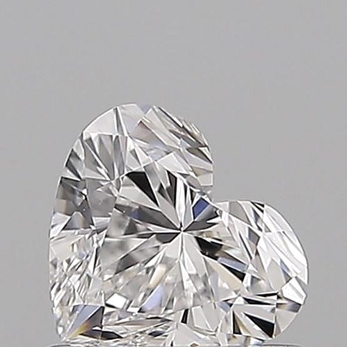 0.61 carat E-VS2 Natūralus Heart Deimantas (1)