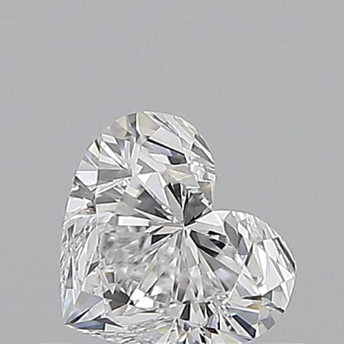 0.6 carat D-VVS2 Natūralus Heart Deimantas (1)