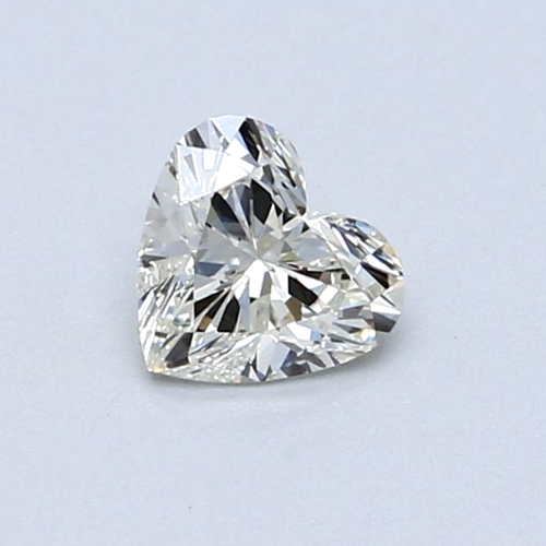 0.5 carat J-VS2 Natūralus Heart Deimantas (1)