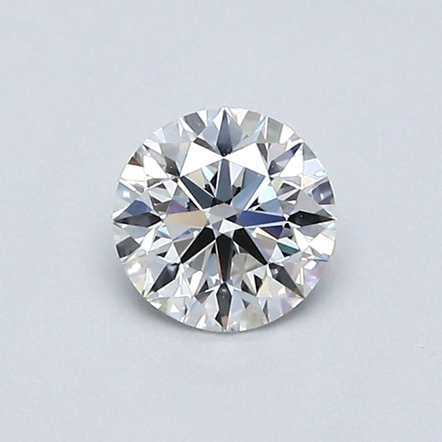 0.42 carat F-VVS2 Excellent cut Natūralus Round Deimantas (1)