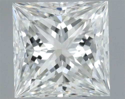0.39 carat K-VS1 Natūralus Princess Deimantas (1)