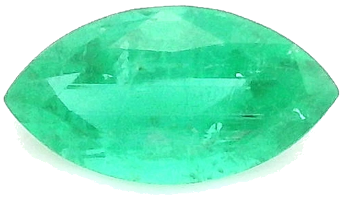 0.43 carat GREEN Marquise Smaragdas (1)