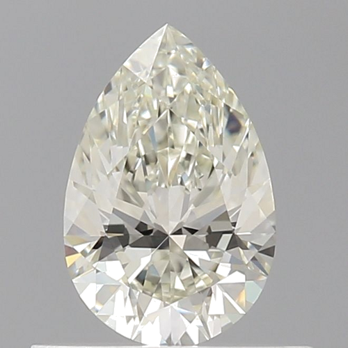 0.5 carat K-IF Natūralus Pear Deimantas (1)
