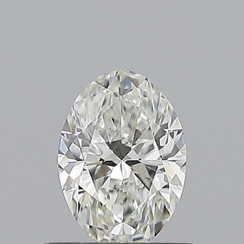 0.6 carat I-VS1 Natūralus Oval Deimantas (1)