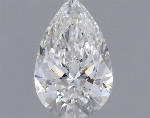 0.7 carat E-VS2 Natūralus Pear Deimantas (1)