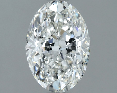 1.52 carat F-SI2 Natūralus Oval Deimantas (1)