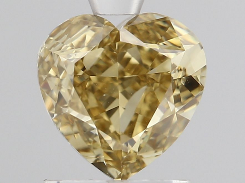 1.38 carat Fancy Deep Brownish Yellow-VS2 Natūralus Heart Deimantas (1)