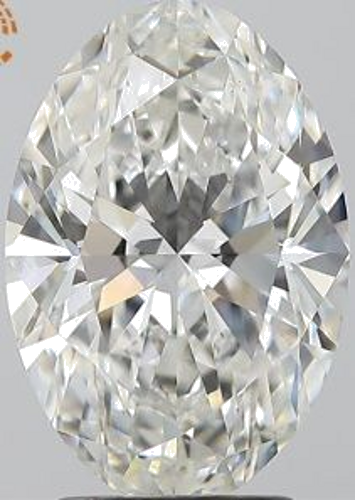 3.01 carat G-SI1 Natūralus Oval Deimantas (1)