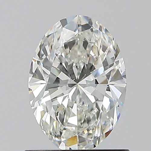 0.9 carat G-VS2 Natūralus Oval Deimantas (1)