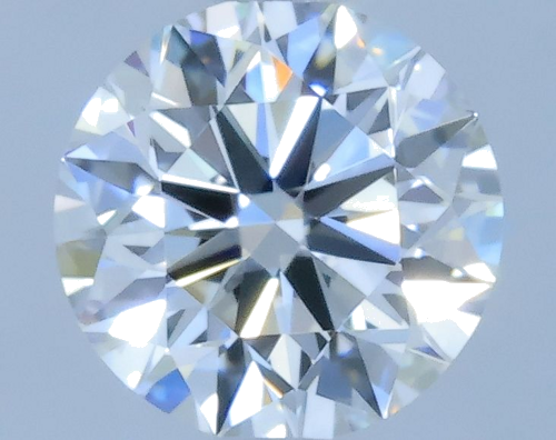 0.51 carat F-VVS2 Excellent cut Natūralus Round Deimantas (1)