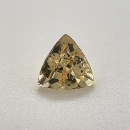 0.565 carat YELLOW Trilliant Topaz (1)