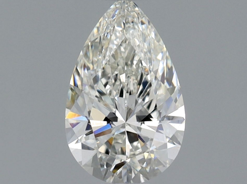 0.53 carat G-VS2 Natūralus Pear Deimantas (1)