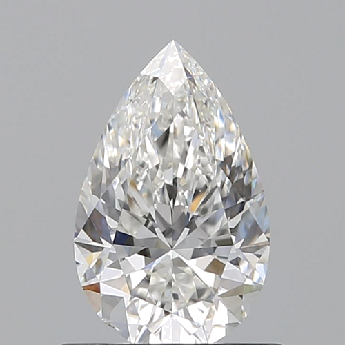 0.72 carat G-SI1 Natūralus Pear Deimantas (1)