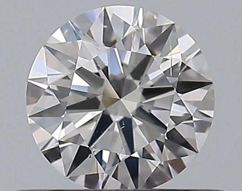 0.4 carat F-SI2 Excellent cut Natūralus Round Deimantas (1)