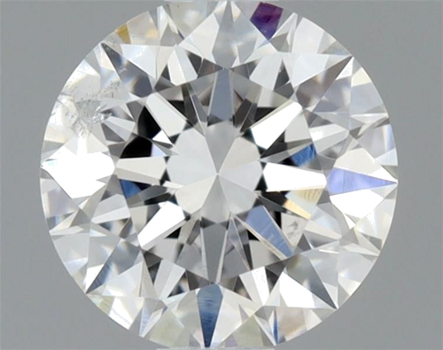 0.4 carat F-SI2 Excellent cut Natūralus Round Deimantas (1)