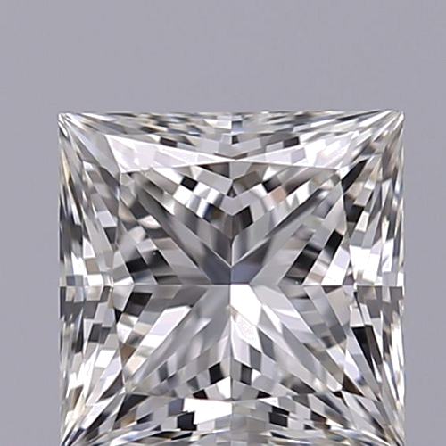 0.8 carat I-VVS2 Natūralus Princess Deimantas (1)