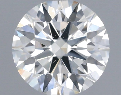 0.54 carat I-SI1 Excellent cut Natūralus Round Deimantas (1)