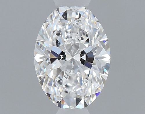 0.4 carat D-SI2 Natūralus Oval Deimantas (1)