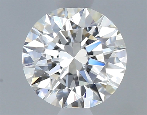 0.63 carat F-VVS2 Excellent cut Natūralus Round Deimantas (1)