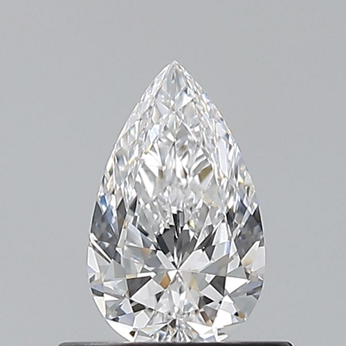 0.5 carat D-VS2 Natūralus Pear Deimantas (1)