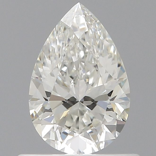 0.6 carat H-VVS2 Natūralus Pear Deimantas (1)