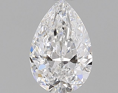 0.3 carat D-VS1 Natūralus Pear Deimantas (1)