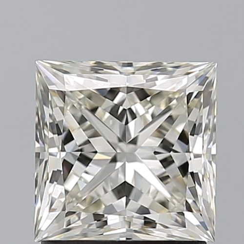 1.7 carat K-VVS1 Natūralus Princess Deimantas (1)