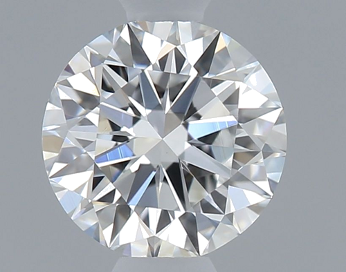 0.5 carat E-VVS2 Excellent cut Natūralus Round Deimantas (1)