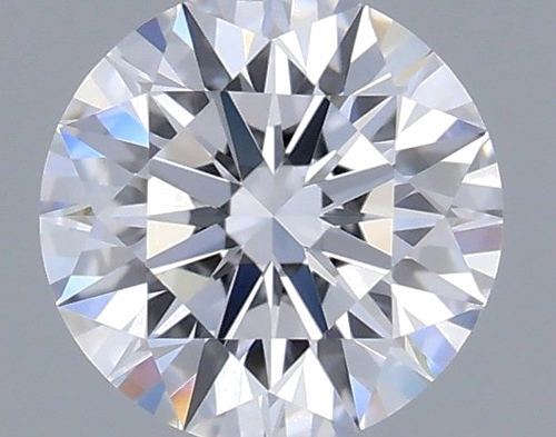 0.38 carat D-VVS1 Excellent cut Natūralus Round Deimantas (1)