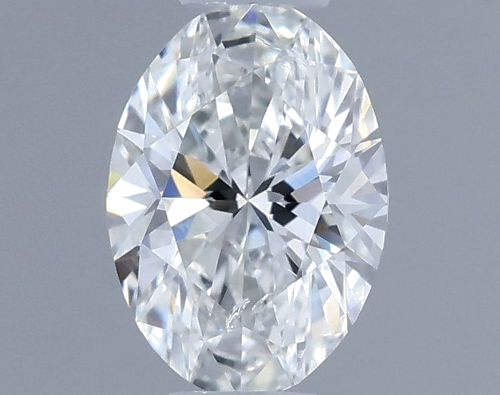 0.41 carat G-SI2 Natūralus Oval Deimantas (1)