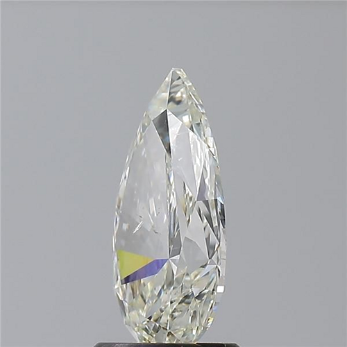 1.82 carat K-SI1 Natūralus Pear Deimantas (1)