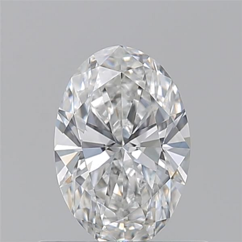 0.61 carat E-VVS2 Natūralus Oval Deimantas (1)