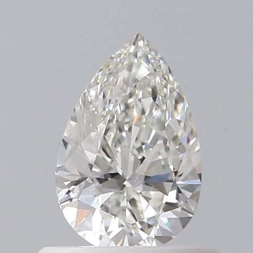 0.53 carat H-VS1 Natūralus Pear Deimantas (1)