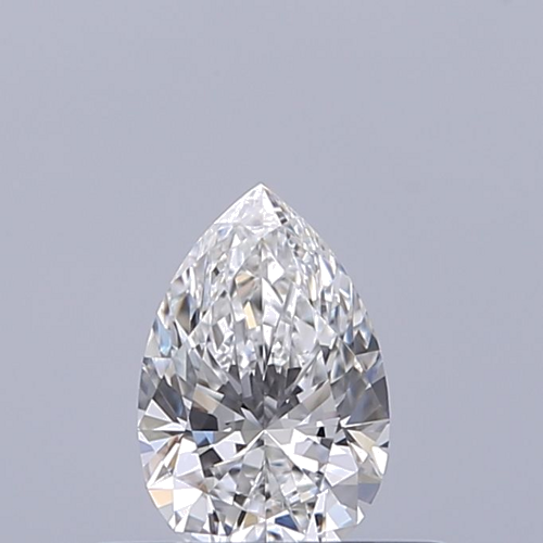 0.31 carat E-VVS1 Natūralus Pear Deimantas (1)