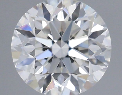 0.5 carat H-VVS1 GD cut Natūralus Round Deimantas (1)