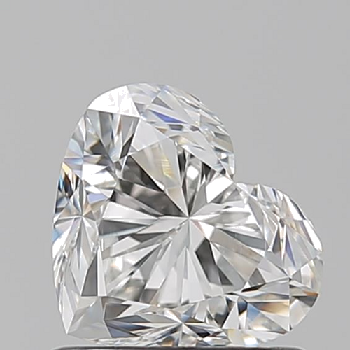1.01 carat H-VS1 Natūralus Heart Deimantas (1)