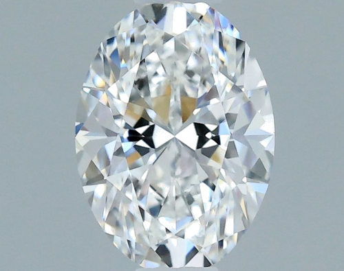 0.5 carat E-VVS1 Natūralus Oval Deimantas (1)