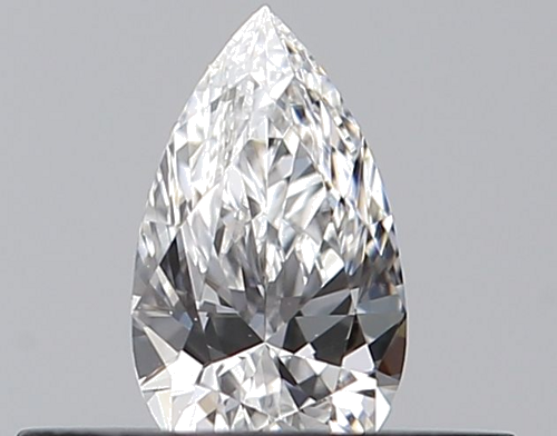 0.23 carat E-VVS1 Natūralus Pear Deimantas (1)