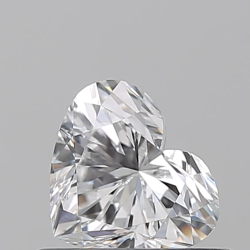 0.5 carat D-IF Natūralus Heart Deimantas (1)