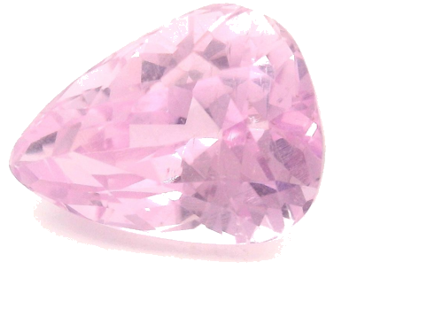 5.11 carat PINK Pear Kunzite (1)